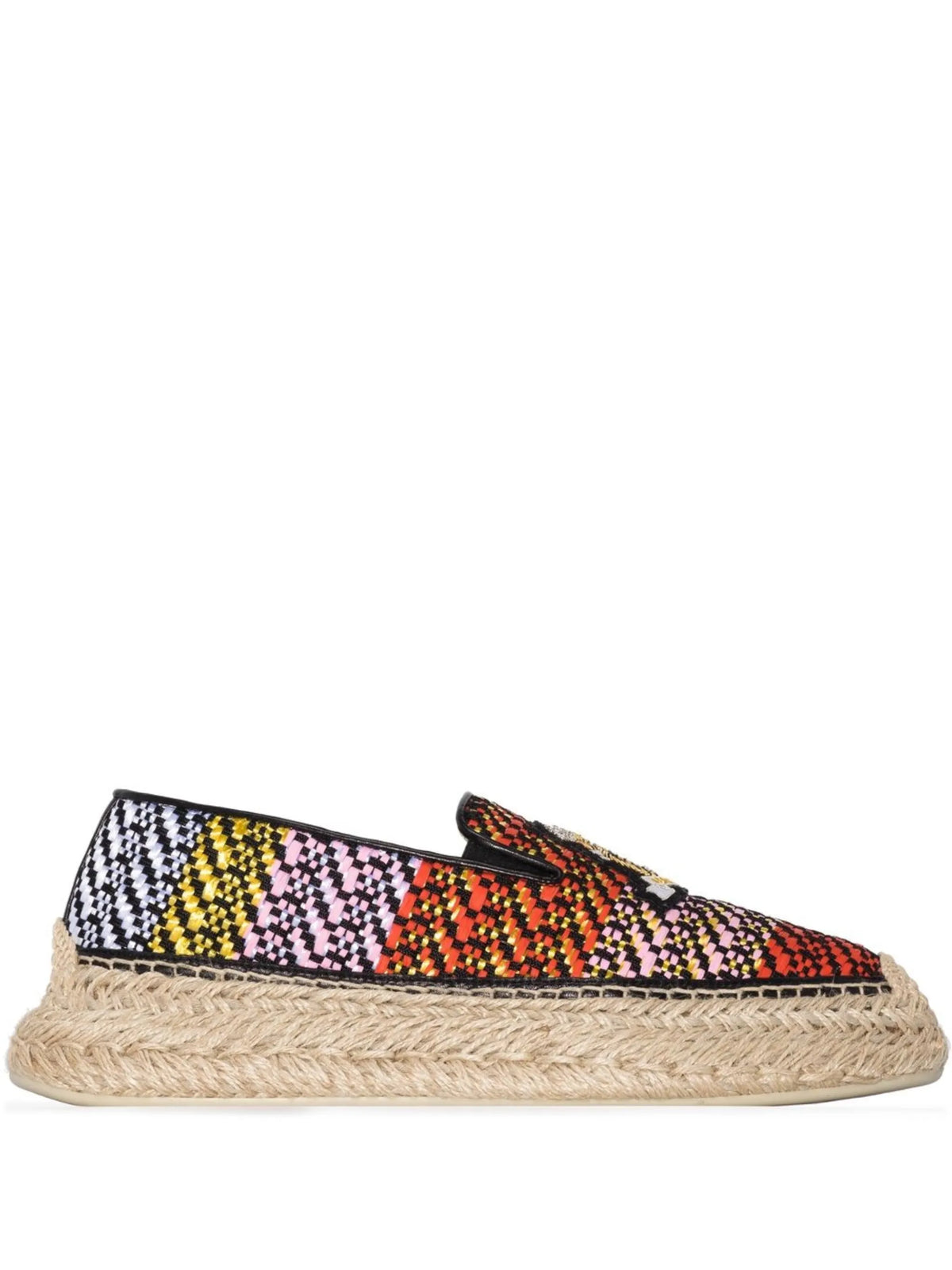 Christian Louboutin - Espananou Embroidered Espadrilles
