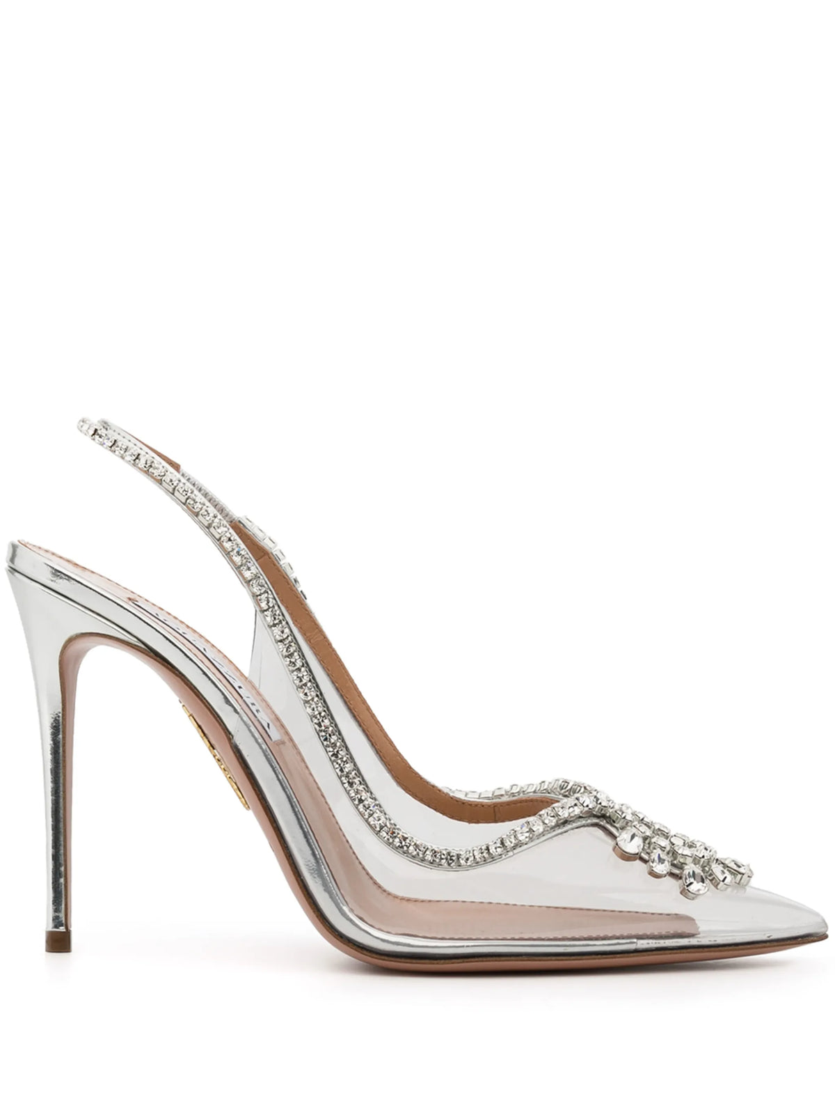 Aquazzura - Seduction Crystal 105mm Pumps