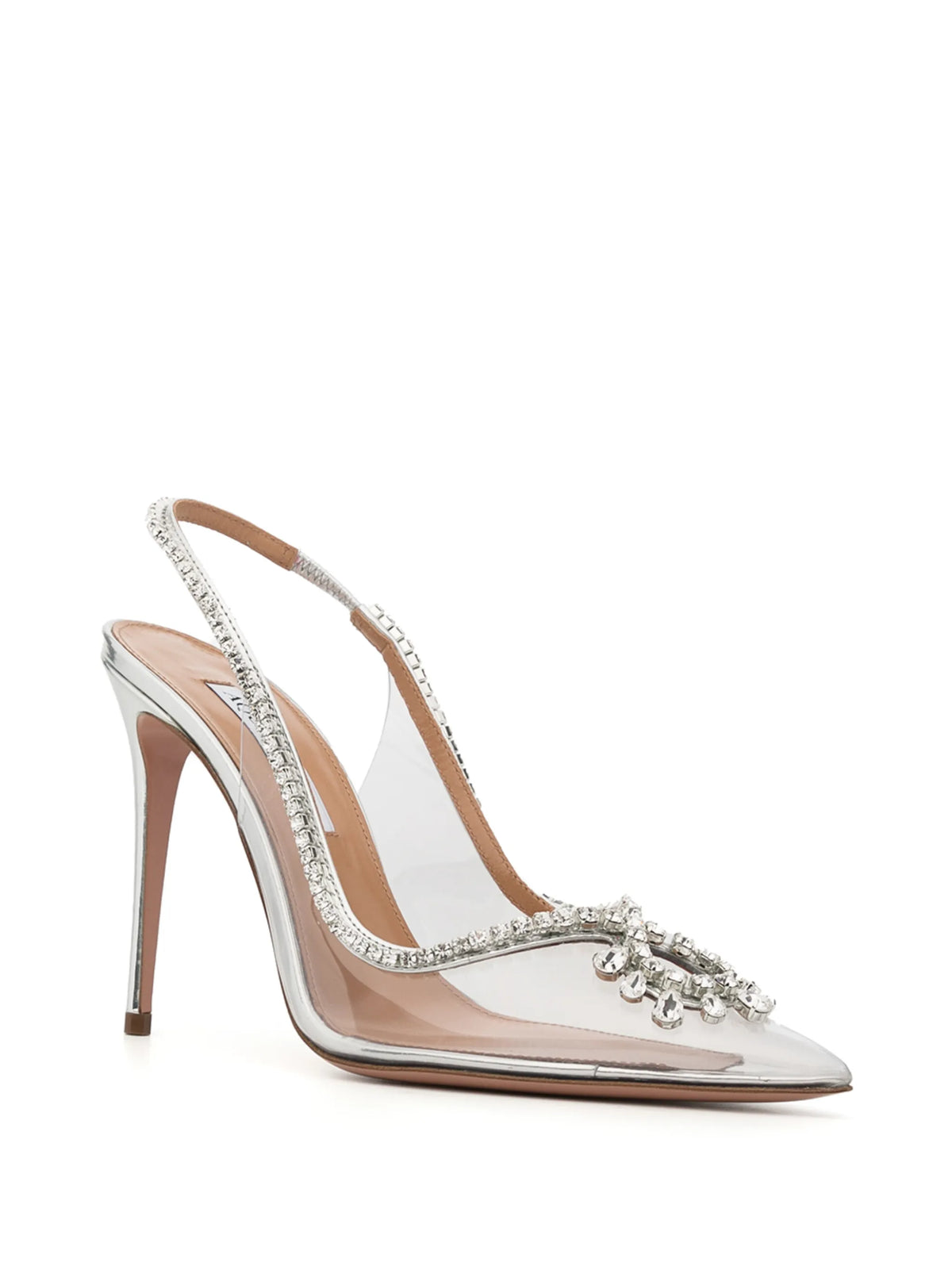 Aquazzura - Seduction Crystal 105mm Pumps