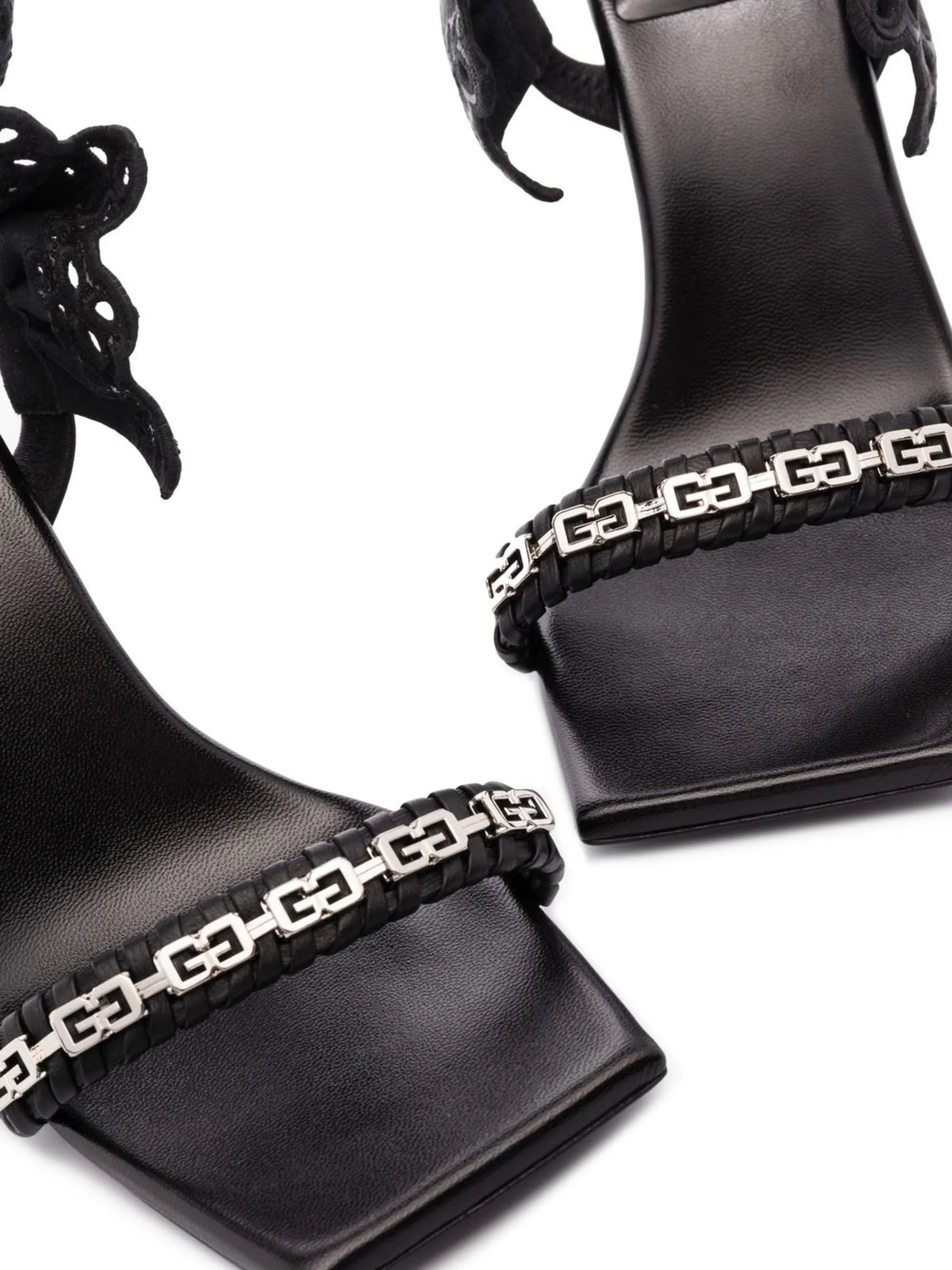Givenchy - G Woven Slingback Sandals