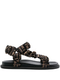 Fendi - FF Print Flat Sandals