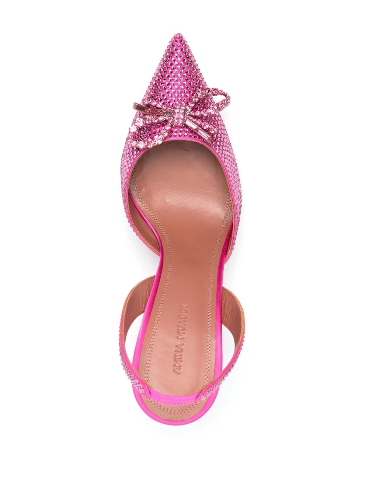 Amina Muaddi - Rosie 95 Slingback Pumps
