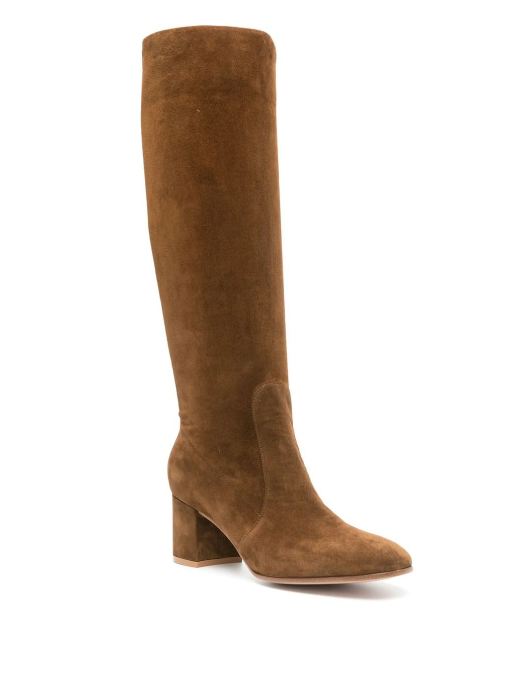 Gianvito Rossi - 60mm Knee-high Suede Boots