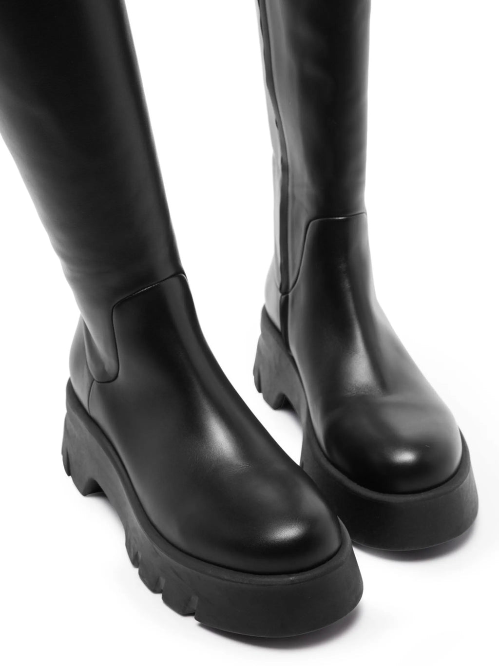 Gianvito Rossi - Polished-finish Ridged-sole Boots