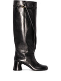 Khaite - The Admiral 45mm Knee-high Leather Boots