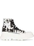 Alexander McQueen - Treadslick Graffiti-print Sneakers