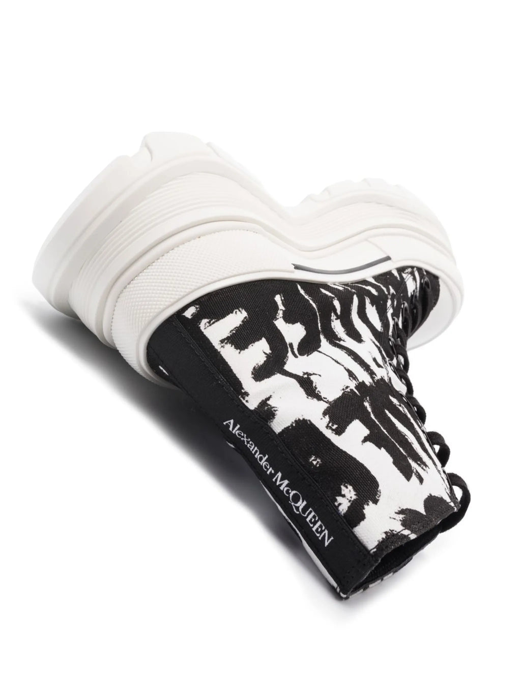 Alexander McQueen - Treadslick Graffiti-print Sneakers