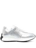 Alexander McQueen - Sprint Runner Metallic-effect Sneakers