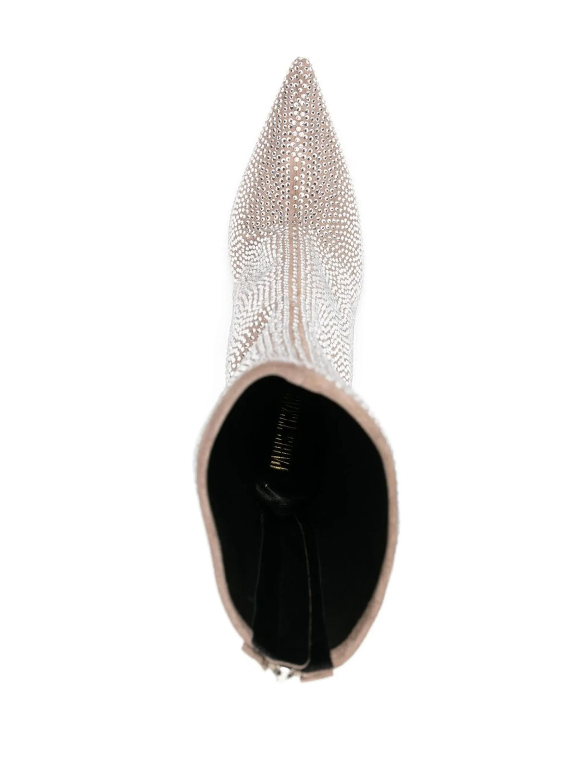 Paris Texas - Crystal-embellished 105mm Pointed Boots