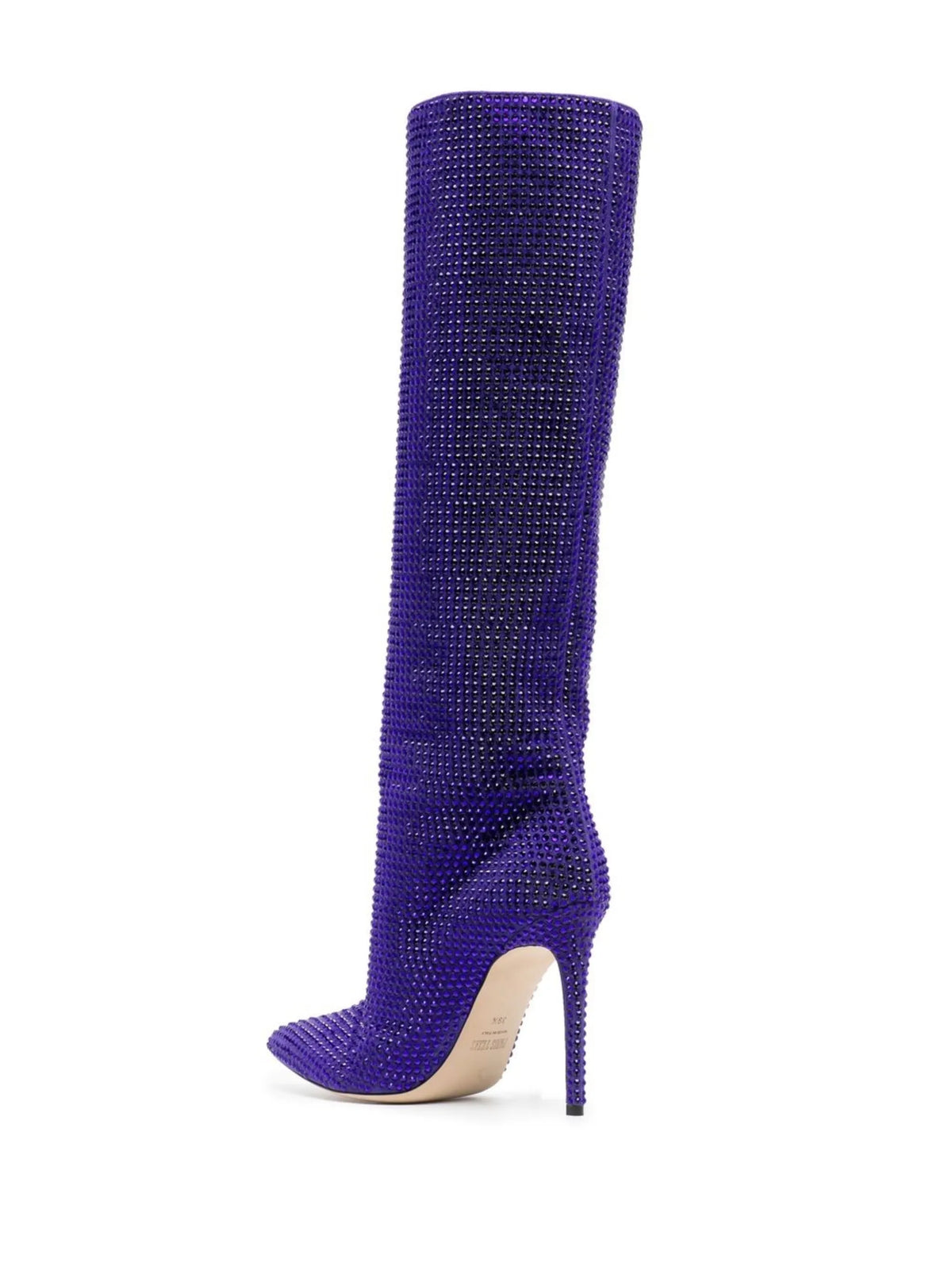 Paris Texas - Holly Crystal-embellished Heeled Boots