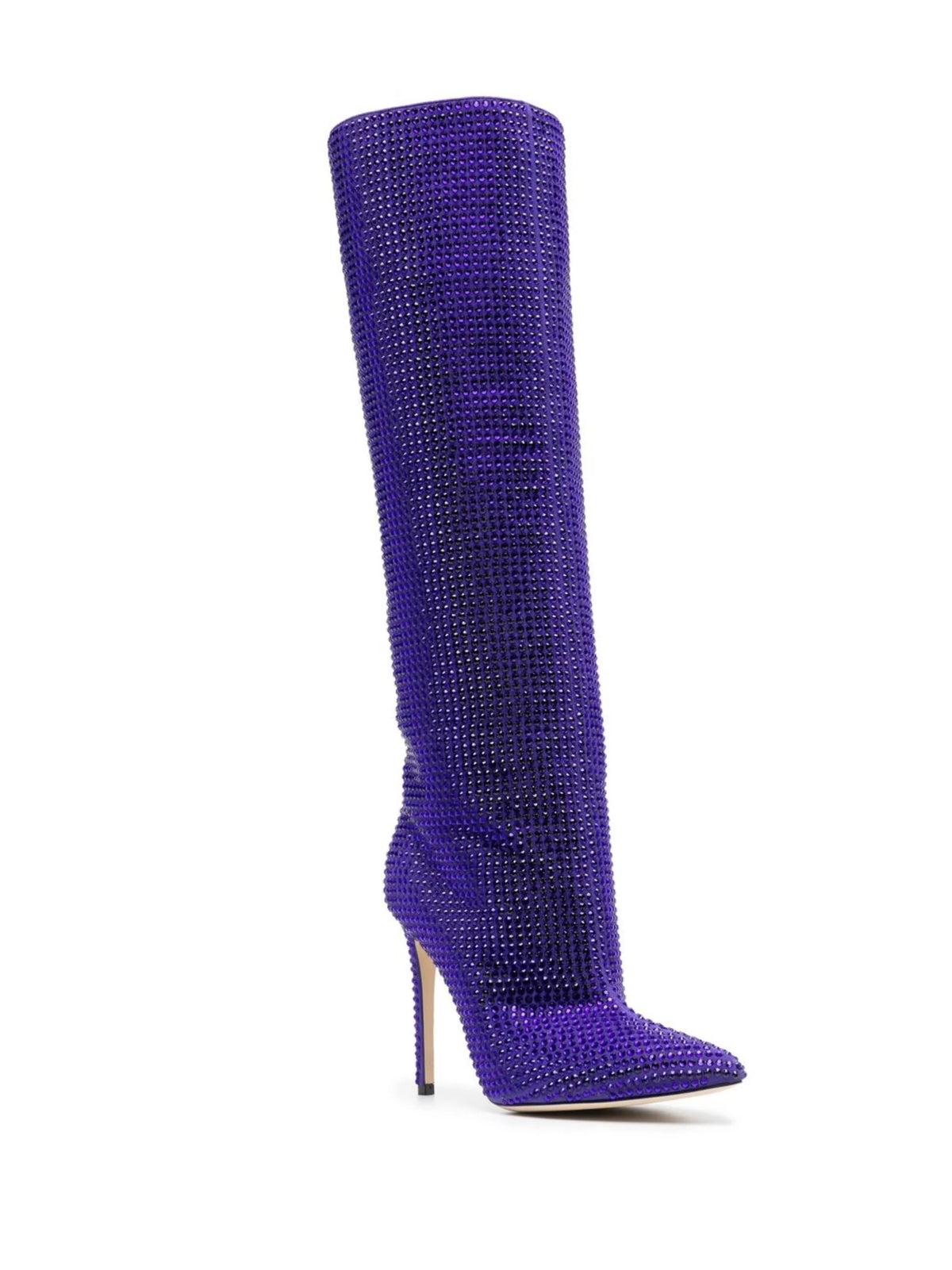 Paris Texas - Holly Crystal-embellished Heeled Boots