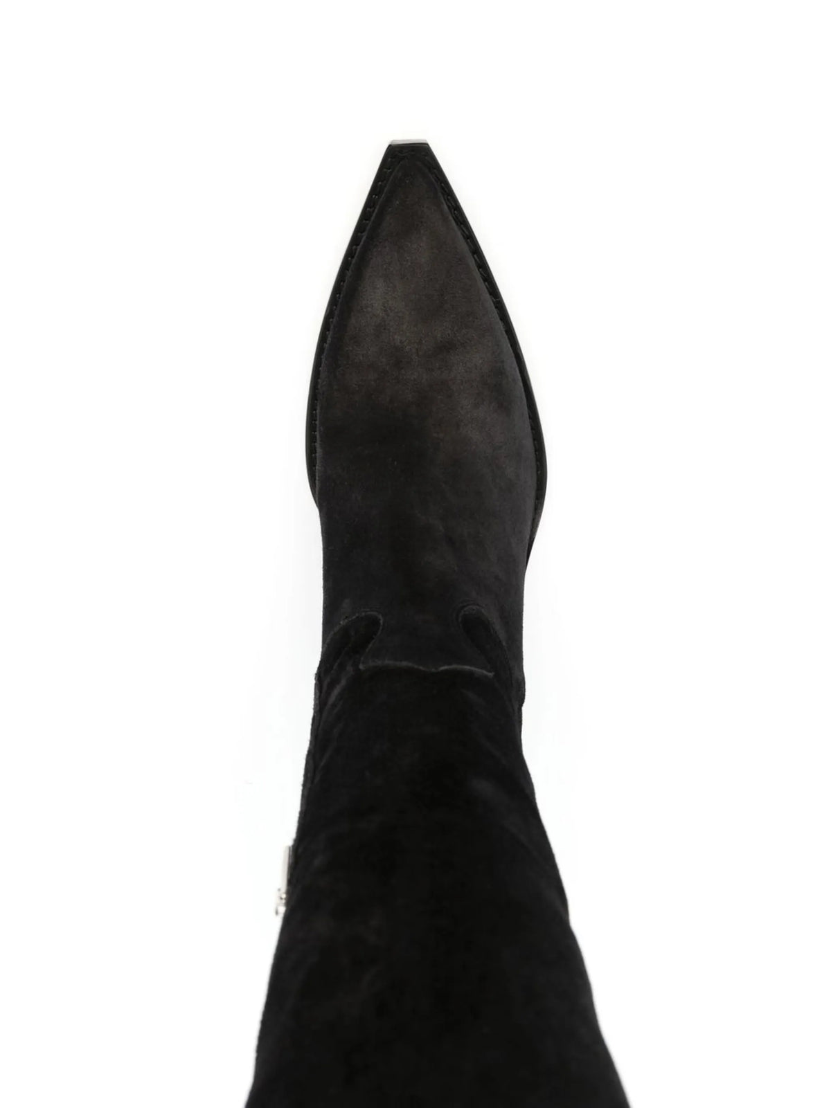 Paris Texas - Vegas 100mm Suede Thigh-high Boots
