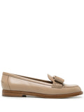 Ferragamo - Vivaldo Bow-detail Leather Loafers