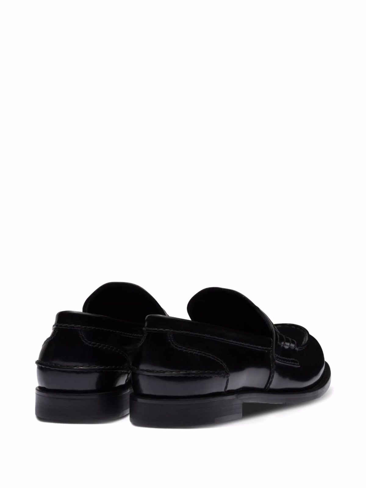 Miu Miu - Brushed Leather Penny Loafers