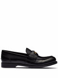 Miu Miu - Brushed Leather Penny Loafers