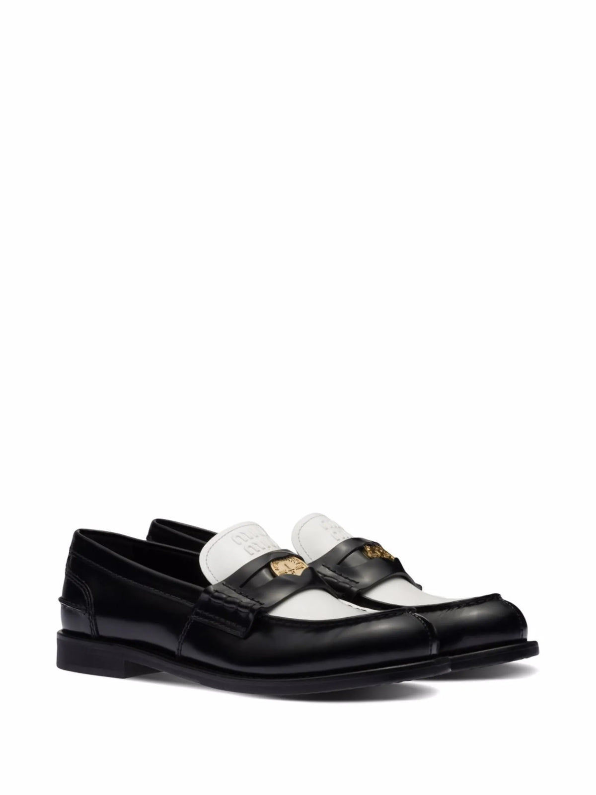Miu Miu - Leather Penny Loafers