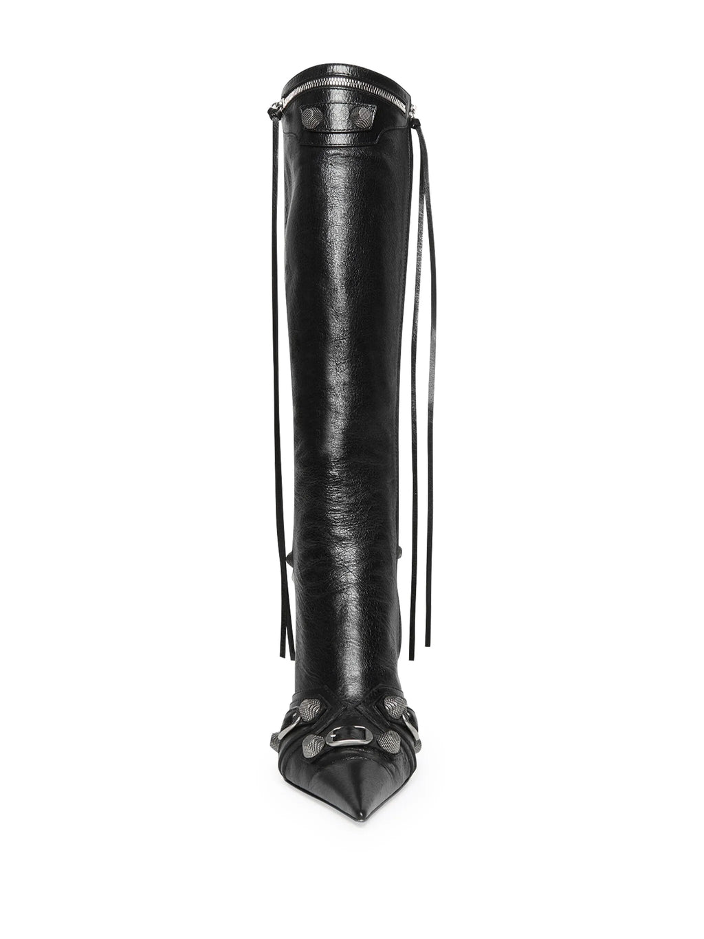 Balenciaga - 90mm Cagole Leather Boots