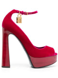 Tom Ford - 145mm Platform Velvet Sandals