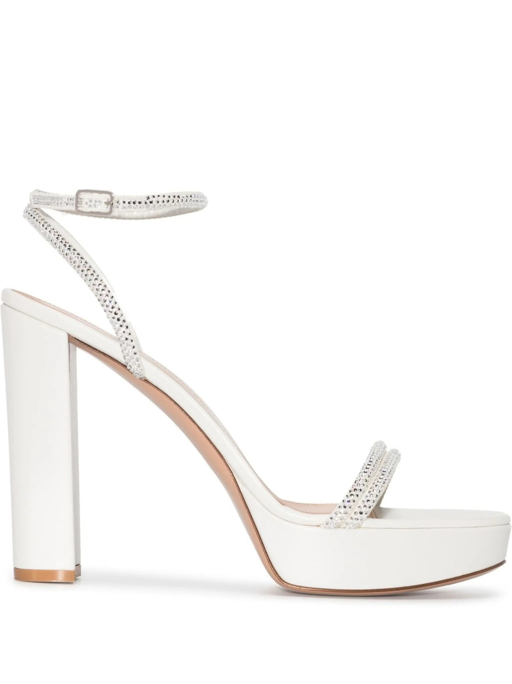 Gianvito Rossi - Embellished-strap 85mm Platform Sandals