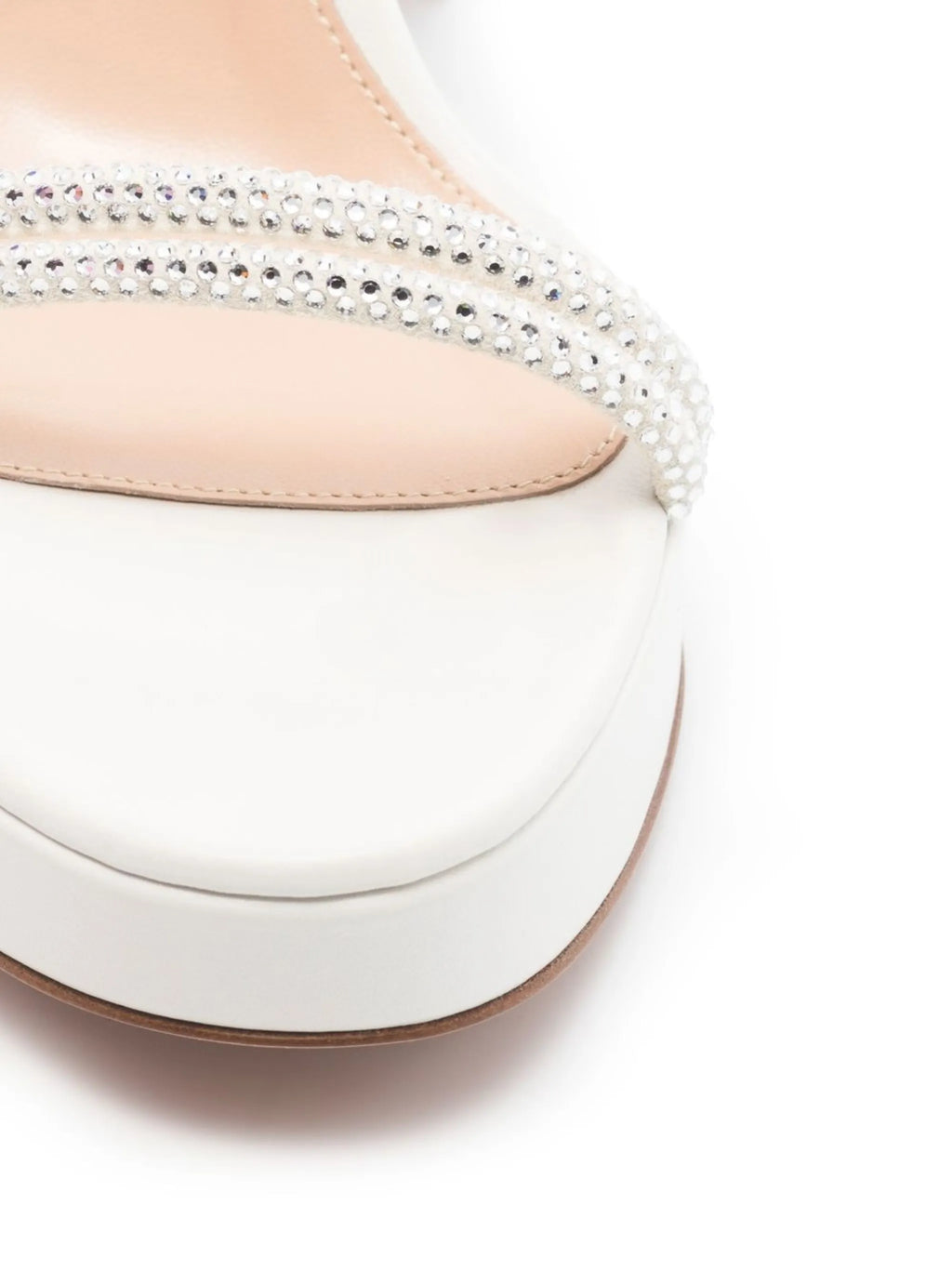 Gianvito Rossi - Embellished-strap 85mm Platform Sandals