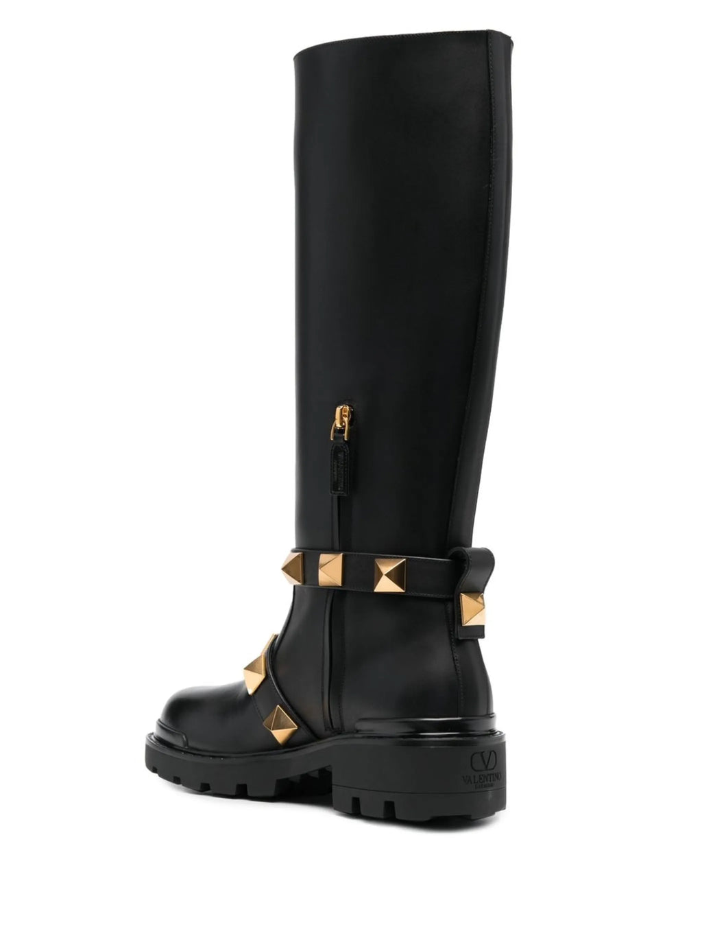 Valentino - Rockstud Biker Boots