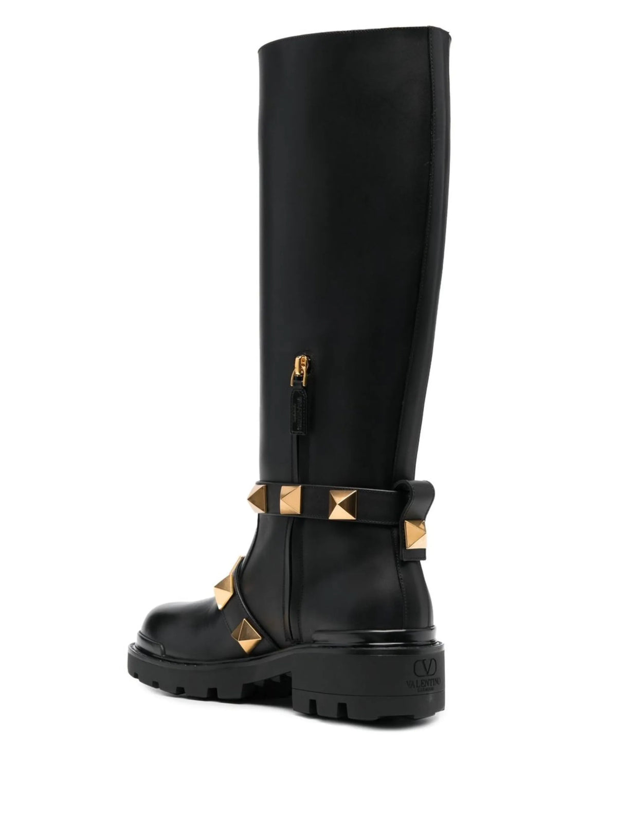 Valentino - Rockstud Biker Boots