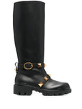 Valentino - Rockstud Biker Boots