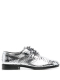 Maison Margiela - Tabi Mirror-effect Lace-up Brogues