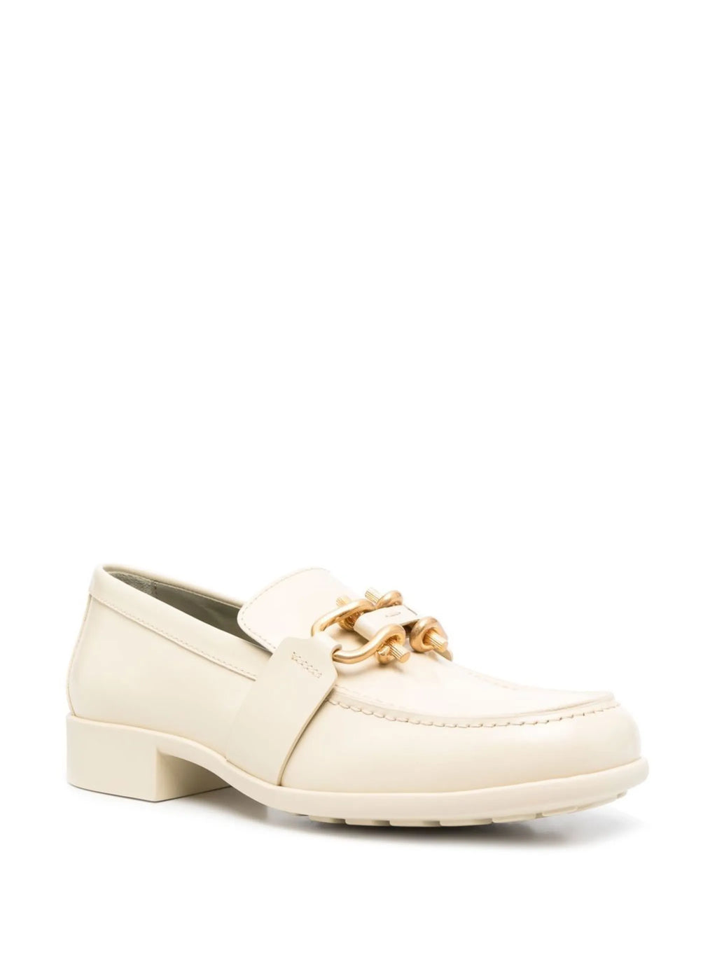 Bottega Veneta - Almond-toe Leather Loafers