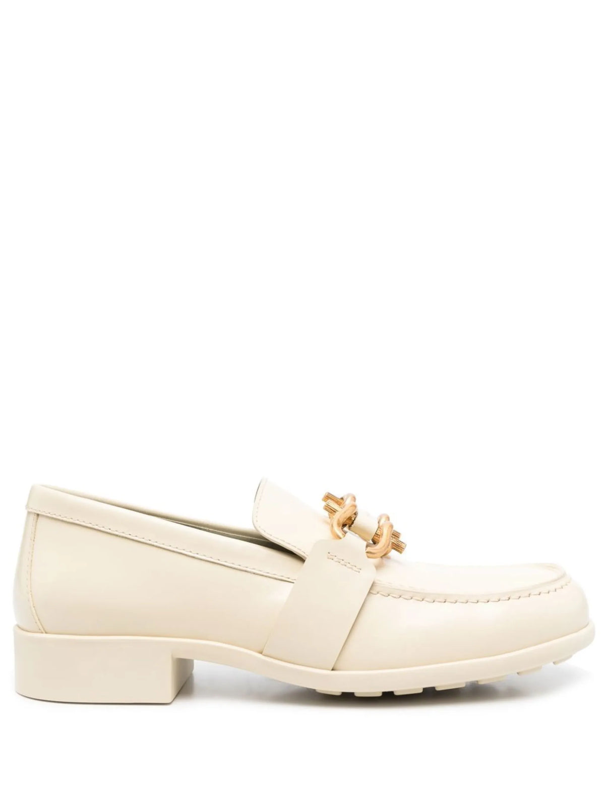 Bottega Veneta - Almond-toe Leather Loafers