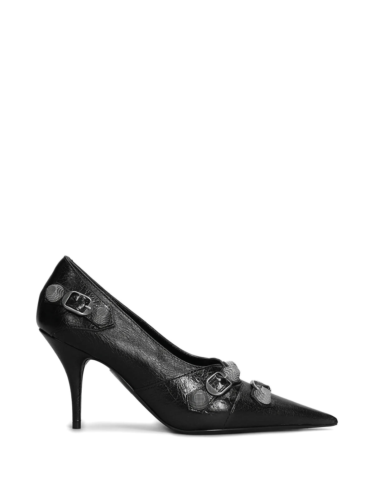 Balenciaga - Cagole 90mm Cracked Pumps