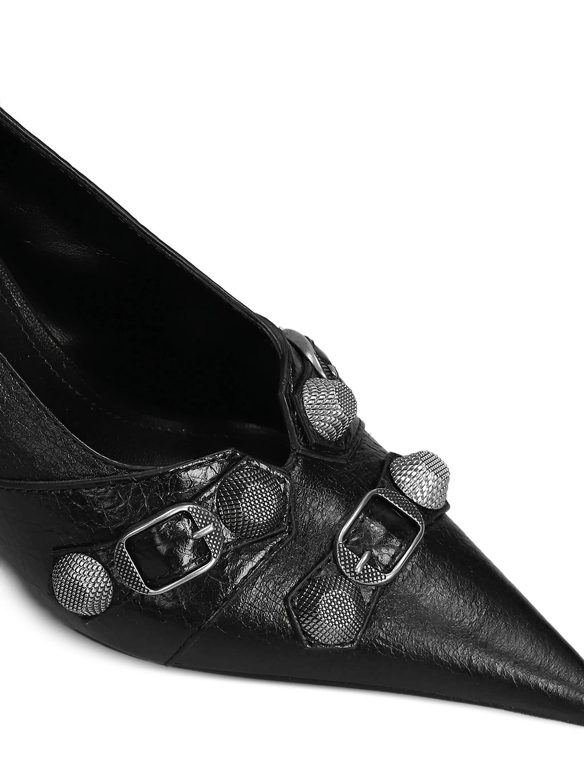 Balenciaga - Cagole 90mm Cracked Pumps