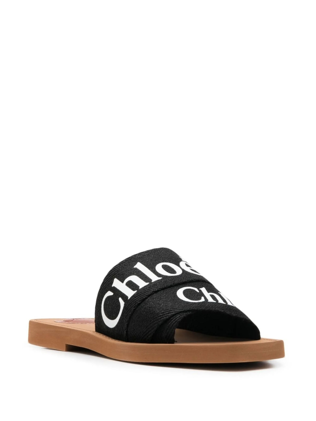Chloé - Woody Logo-print Sandals