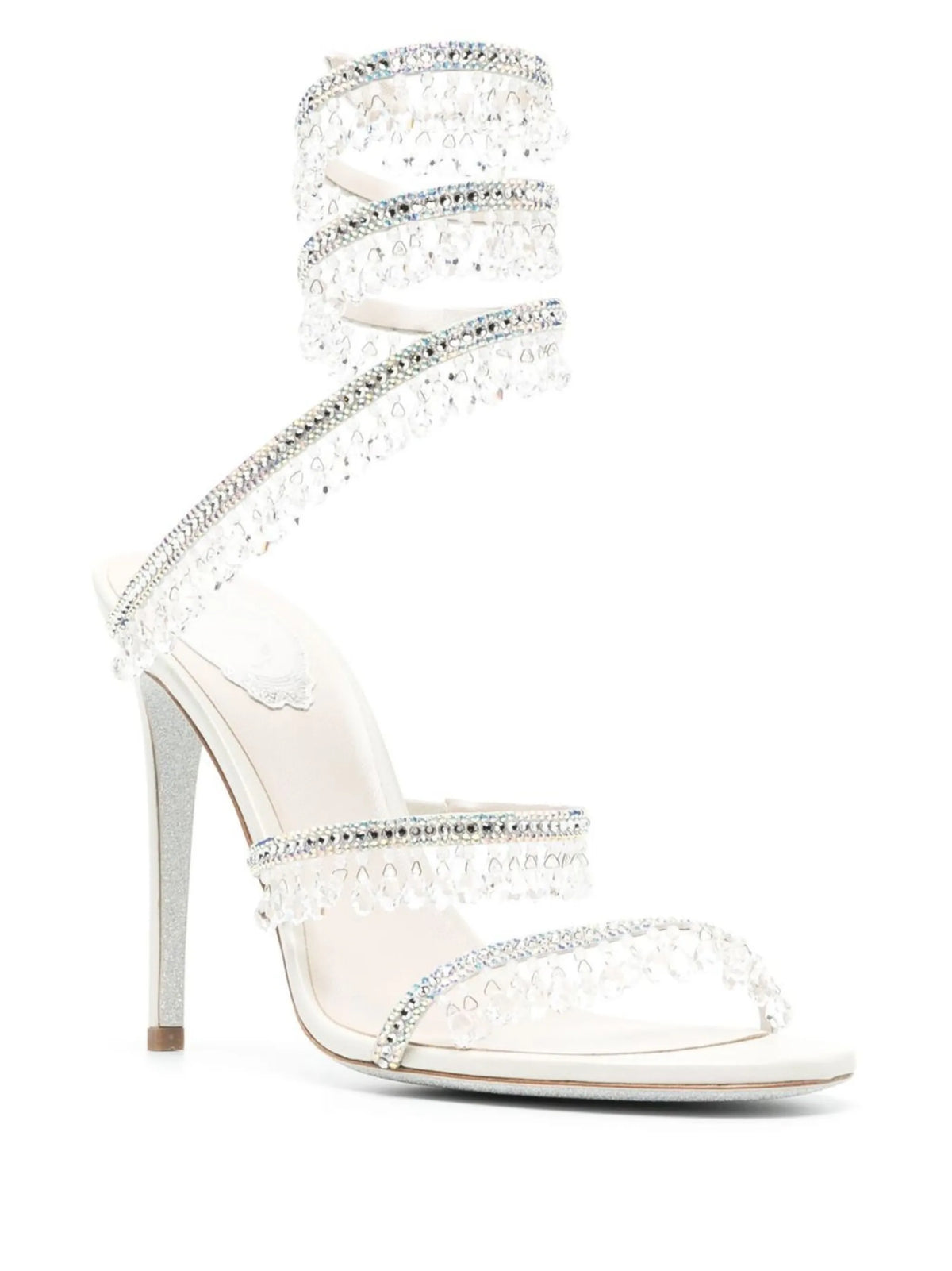 René Caovilla - Chandelier 105mm Crystal-embellished Sandals