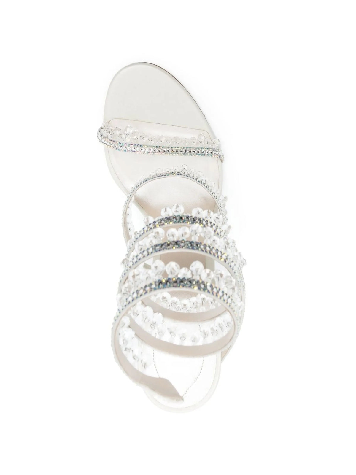 René Caovilla - Chandelier 105mm Crystal-embellished Sandals