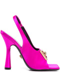 Versace - Medusa-plaque Slingback Sandals
