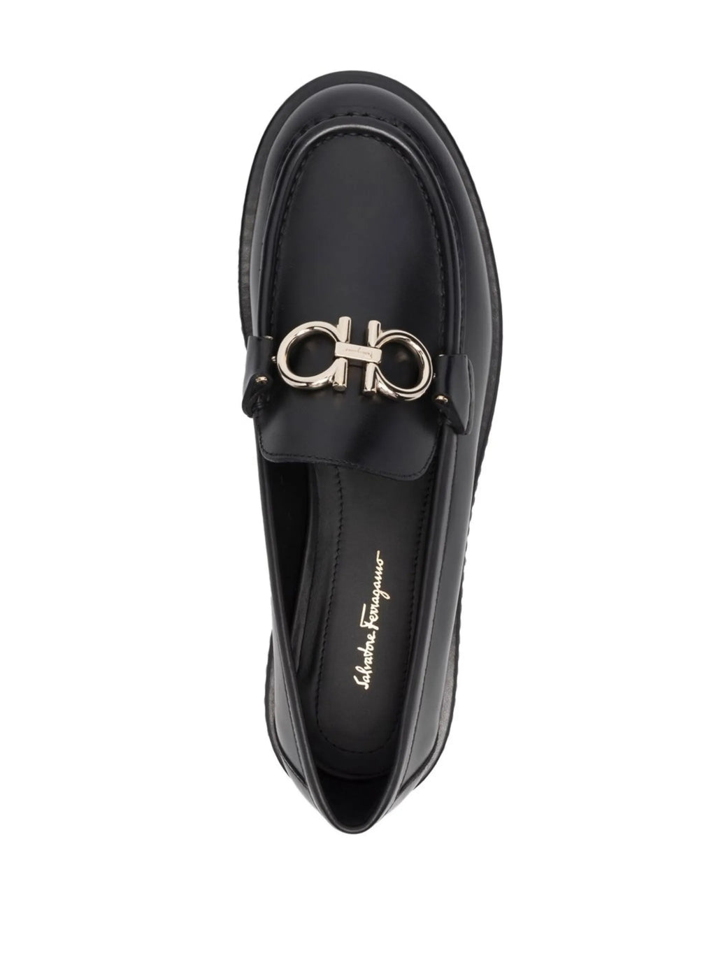 Ferragamo - Rolo Chunky Leather Loafers