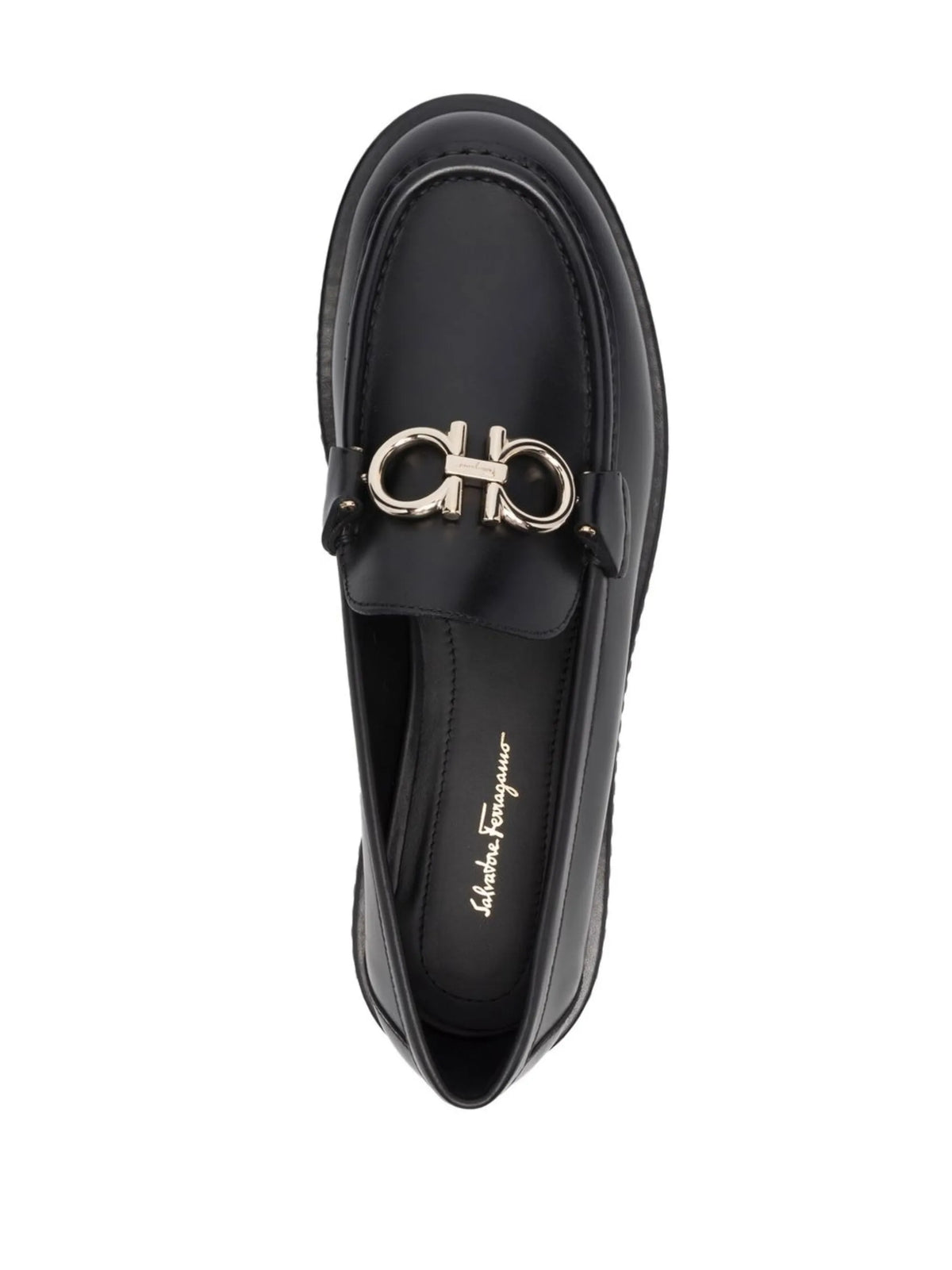 Ferragamo - Rolo Chunky Leather Loafers