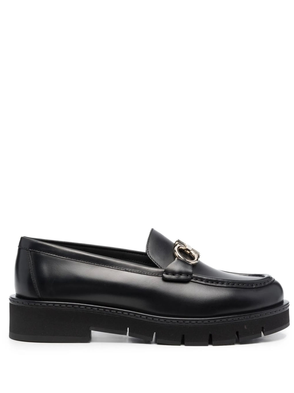 Ferragamo - Rolo Chunky Leather Loafers