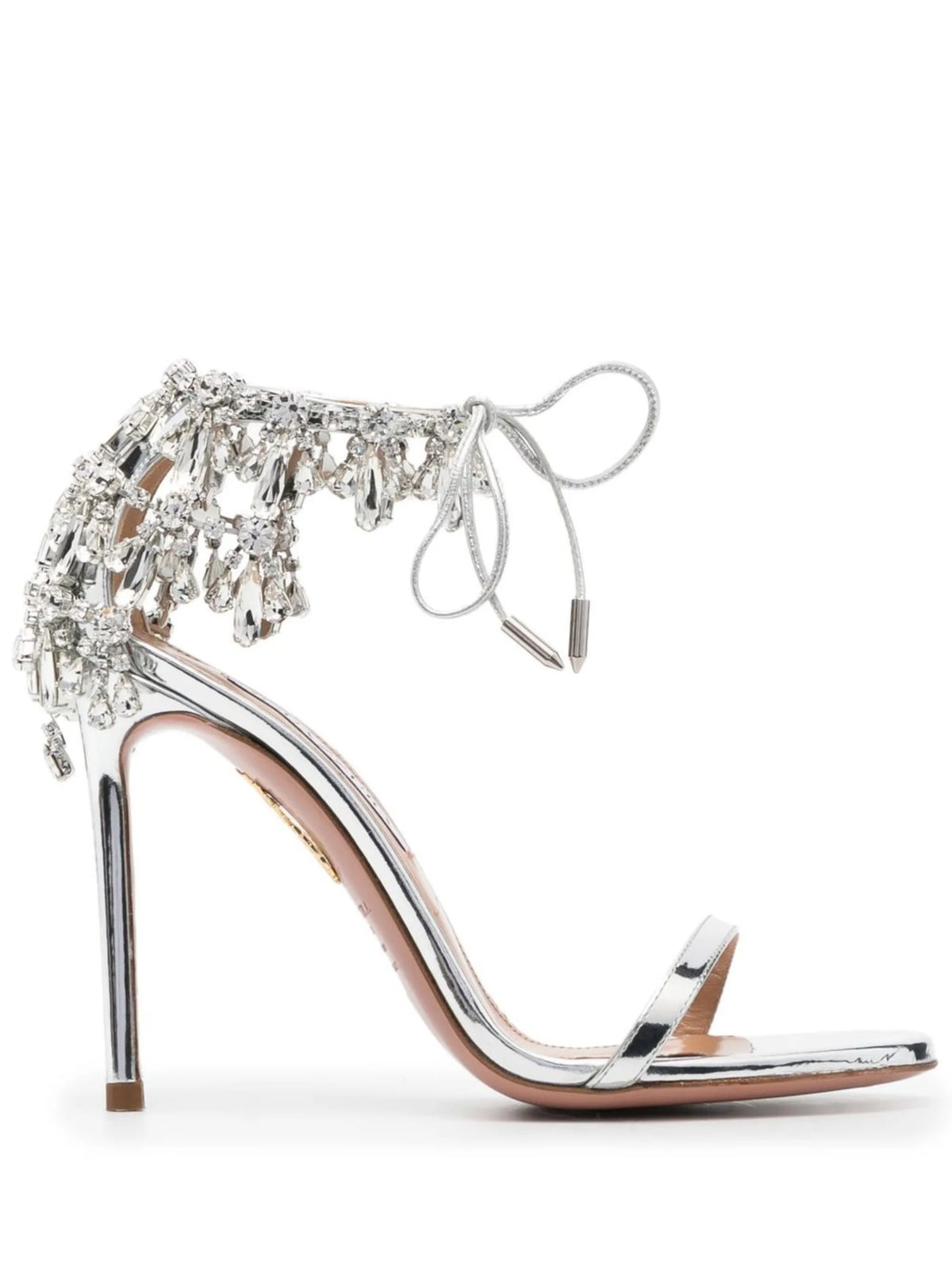 Aquazzura - Moonwalk 105mm Crystal-embellished Sandals