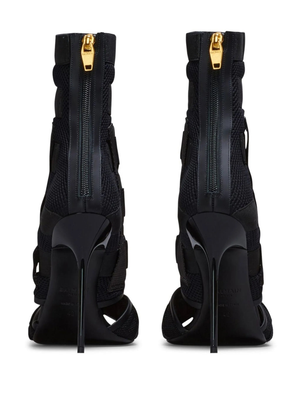 Balmain - Uma 95mm Mesh Sandals