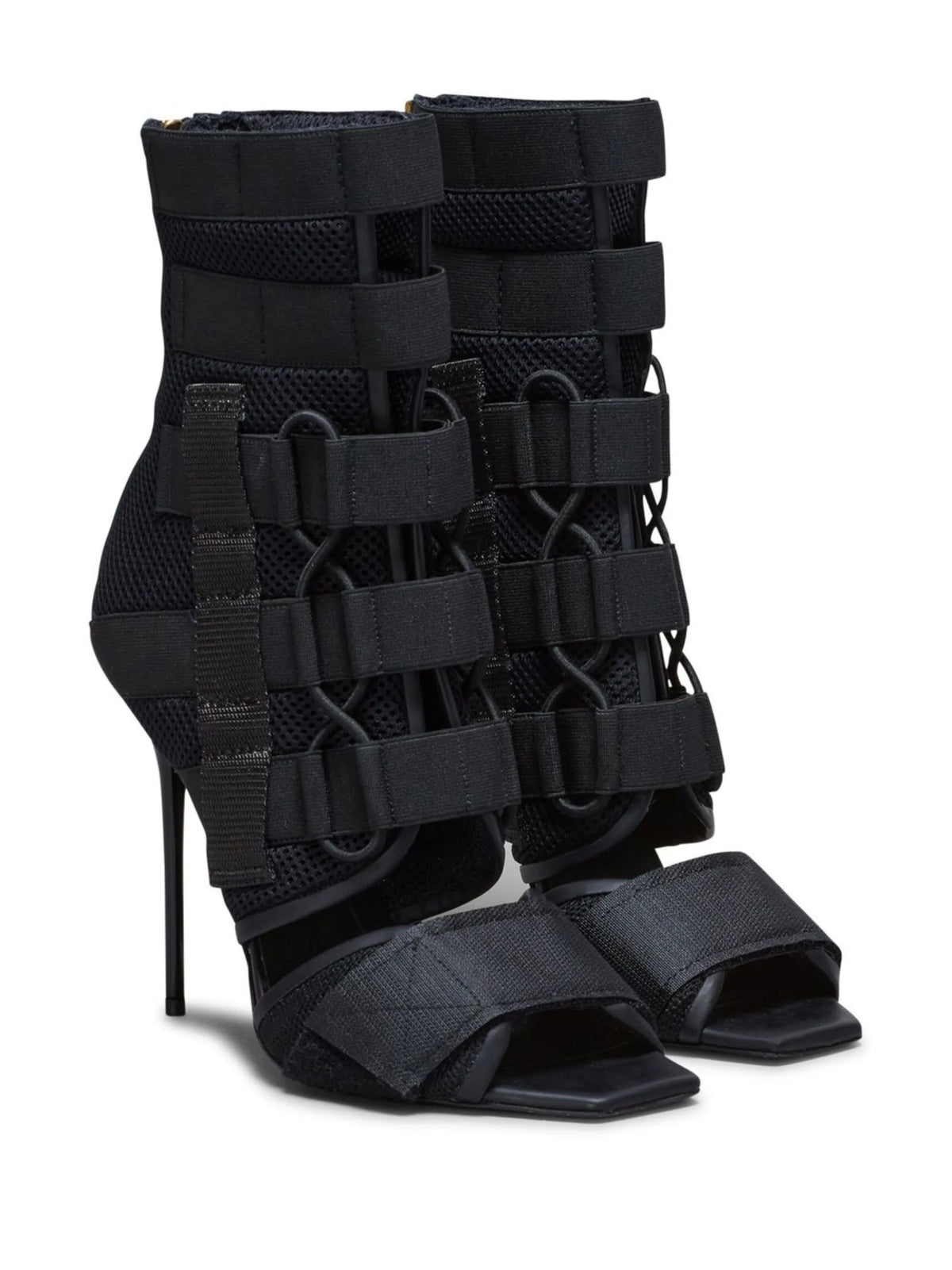 Balmain - Uma 95mm Mesh Sandals