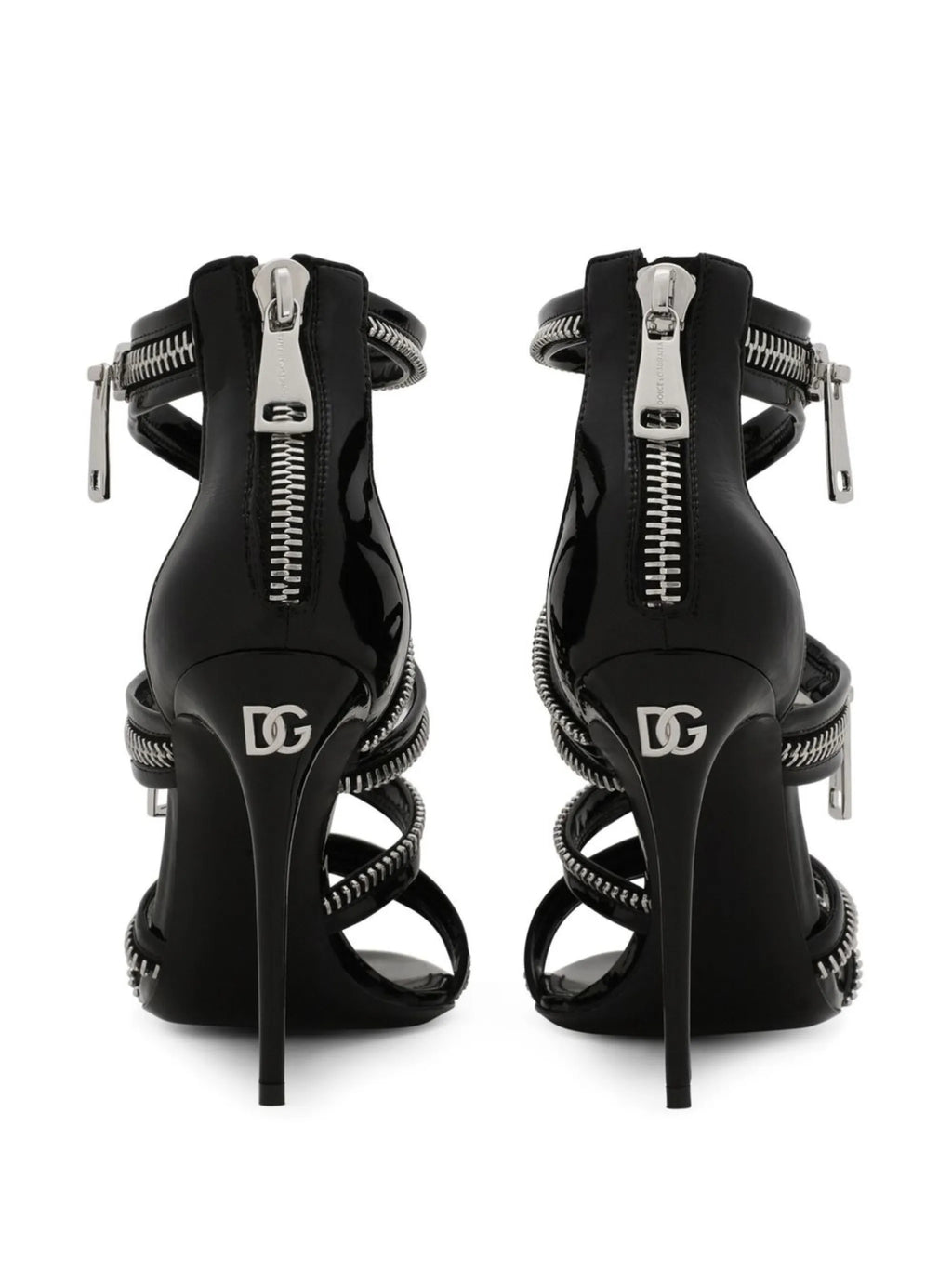 Dolce & Gabbana - 105mm Zip-detail Sandals