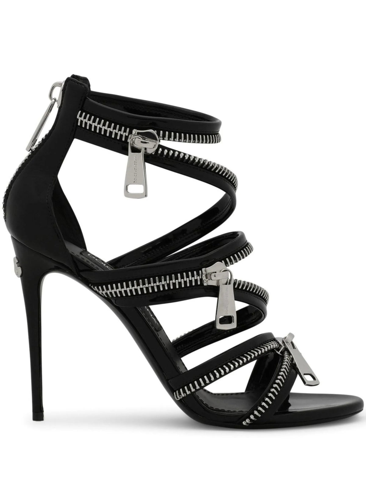 Dolce & Gabbana - 105mm Zip-detail Sandals