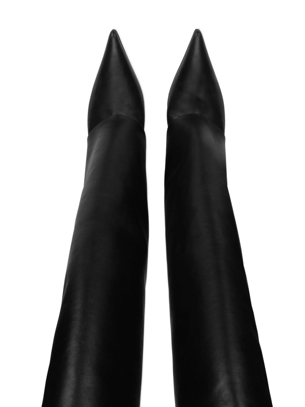 Dolce & Gabbana - DG-logo Knee-high Leather Boots