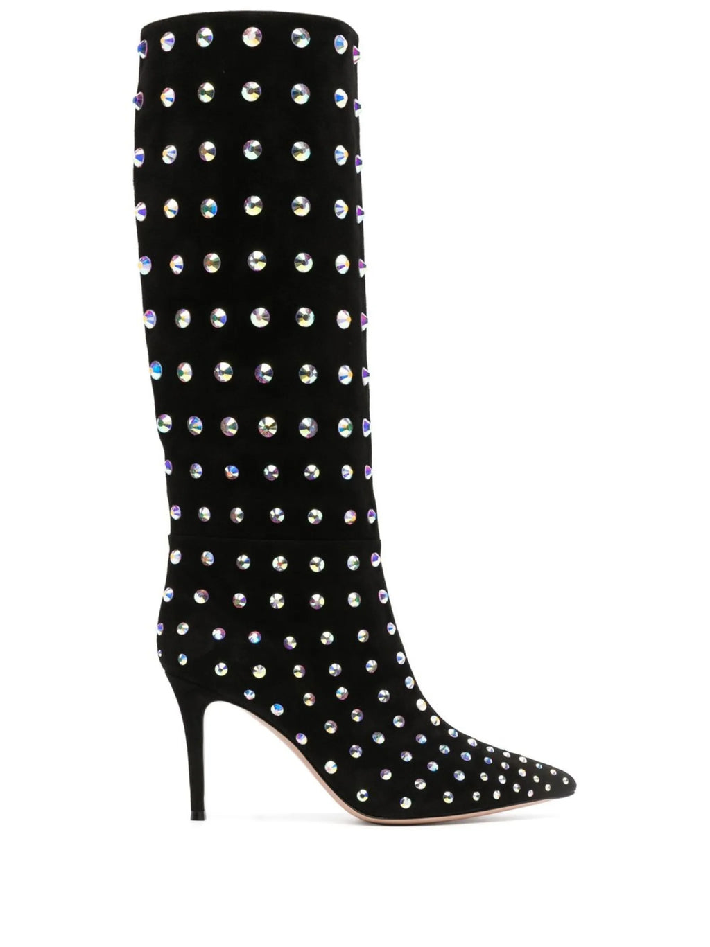 Gianvito Rossi - Crystal-embellished 85mm Boots