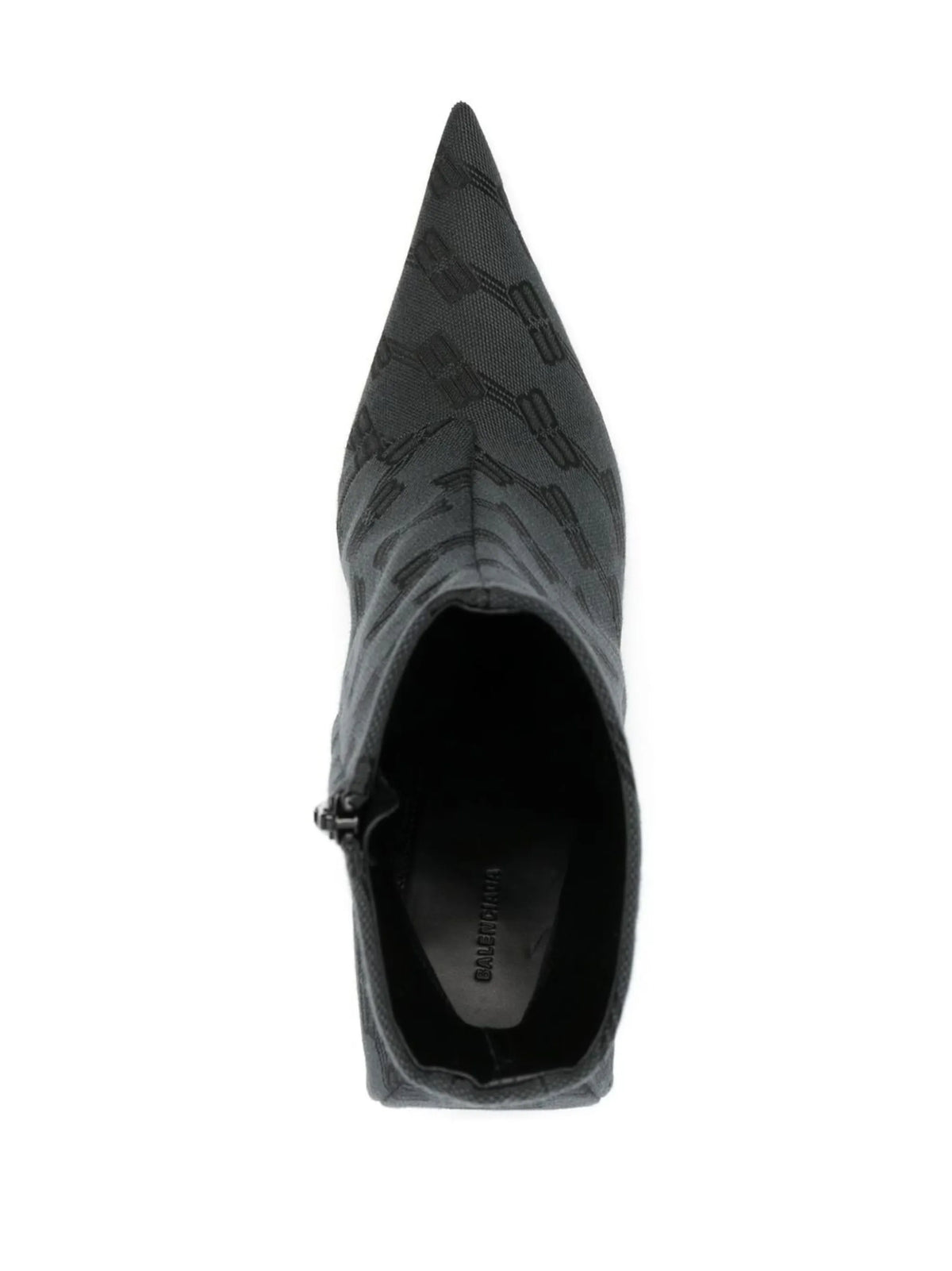Balenciaga - Monogram-print Ankle Boots