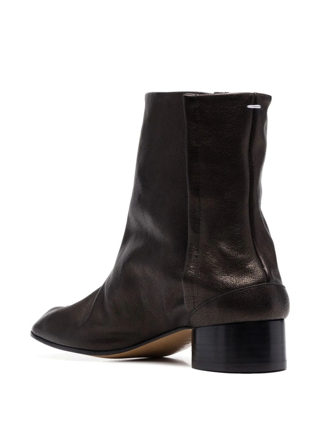 Maison Margiela - Tabi 30mm Leather Ankle Boots - Black