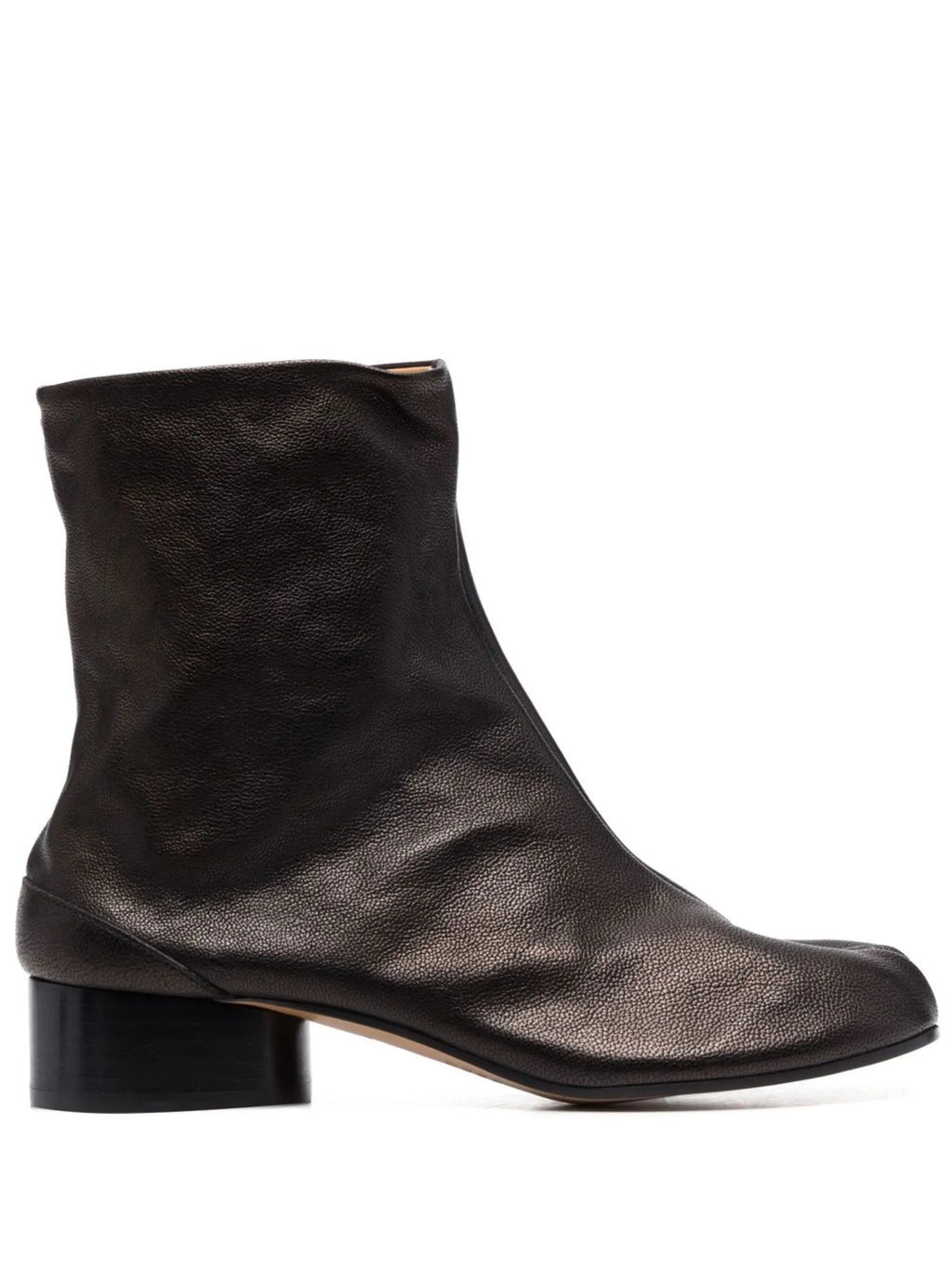 Maison Margiela - Tabi 30mm Leather Ankle Boots - Black