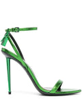Tom Ford - Padlock 120mm Metallic-leather Sandals